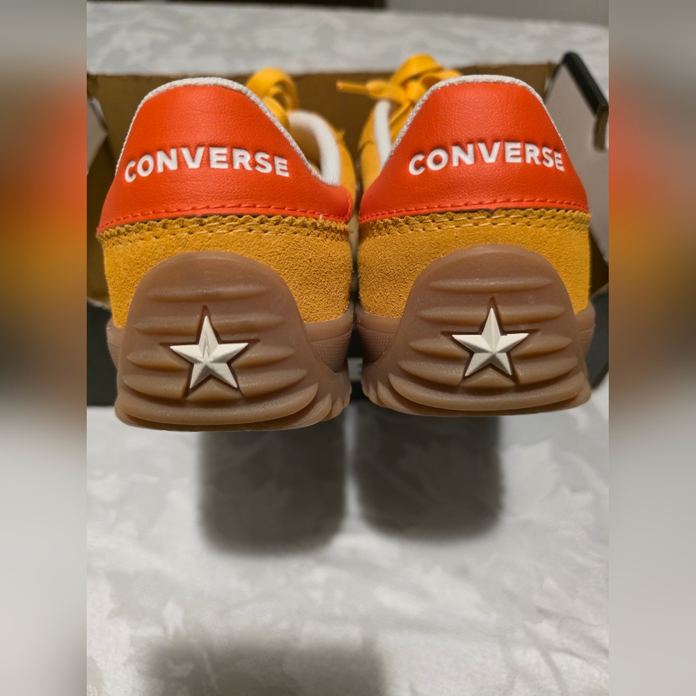 CONVERSE NEW Size W 7/ M5.5 - Orange and Brown